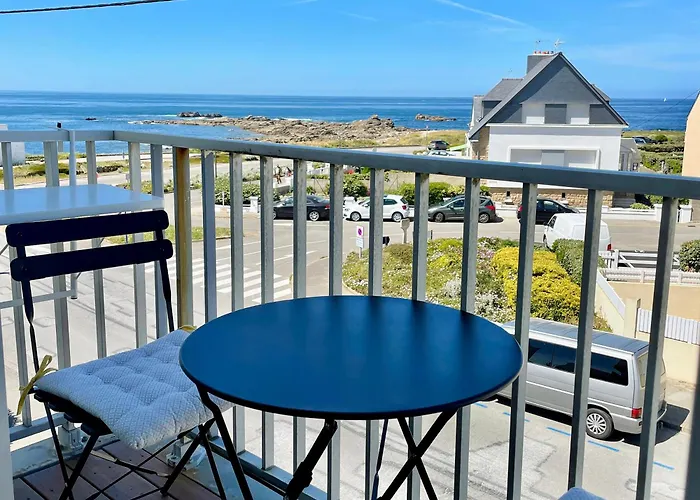 Quiberon: Superbe appartement vue mer centre ville